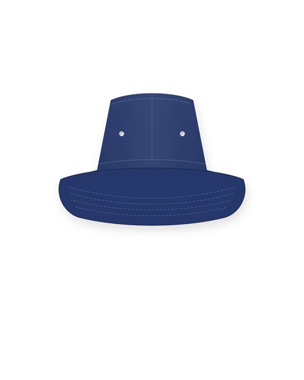Aizome bucket hat, indigo
