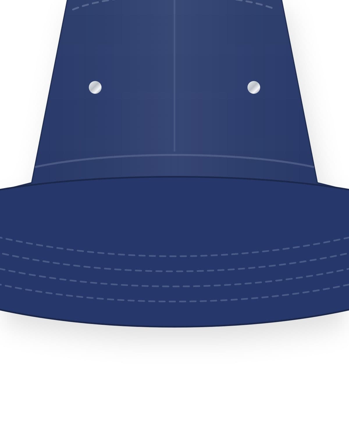 Aizome bucket hat, indigo
