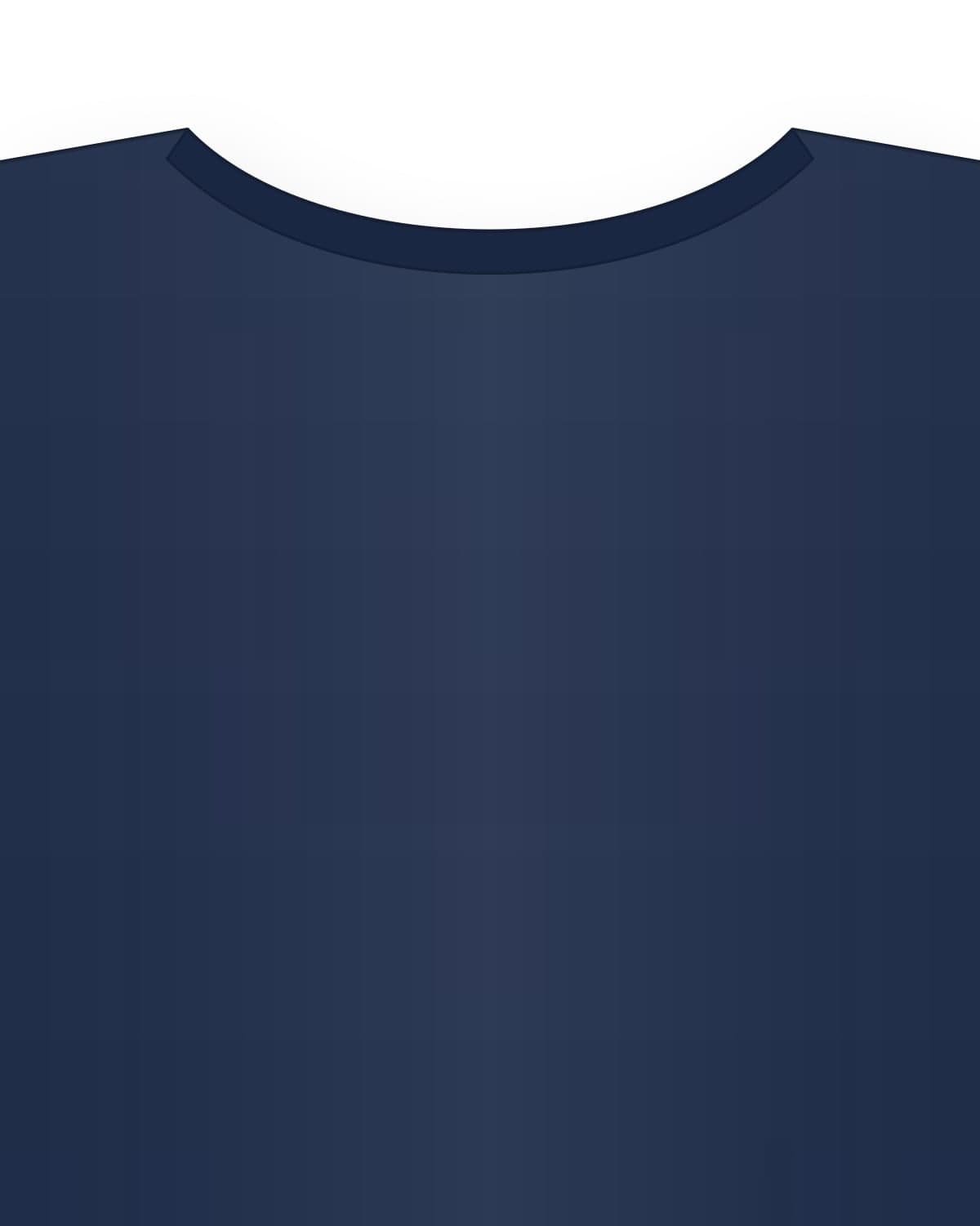 Kasuri tee, navy