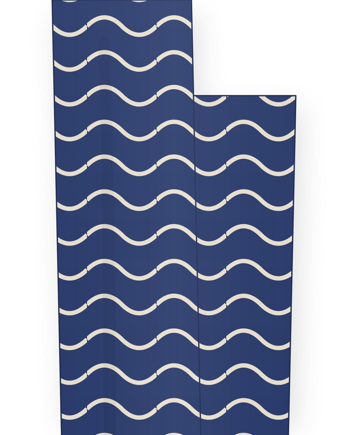 Shibori scarf, indigo