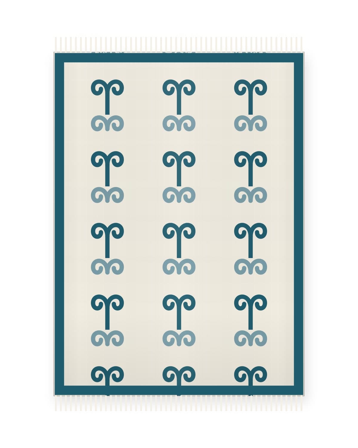 Ala-kiyiz rug, 120 × 80 cm