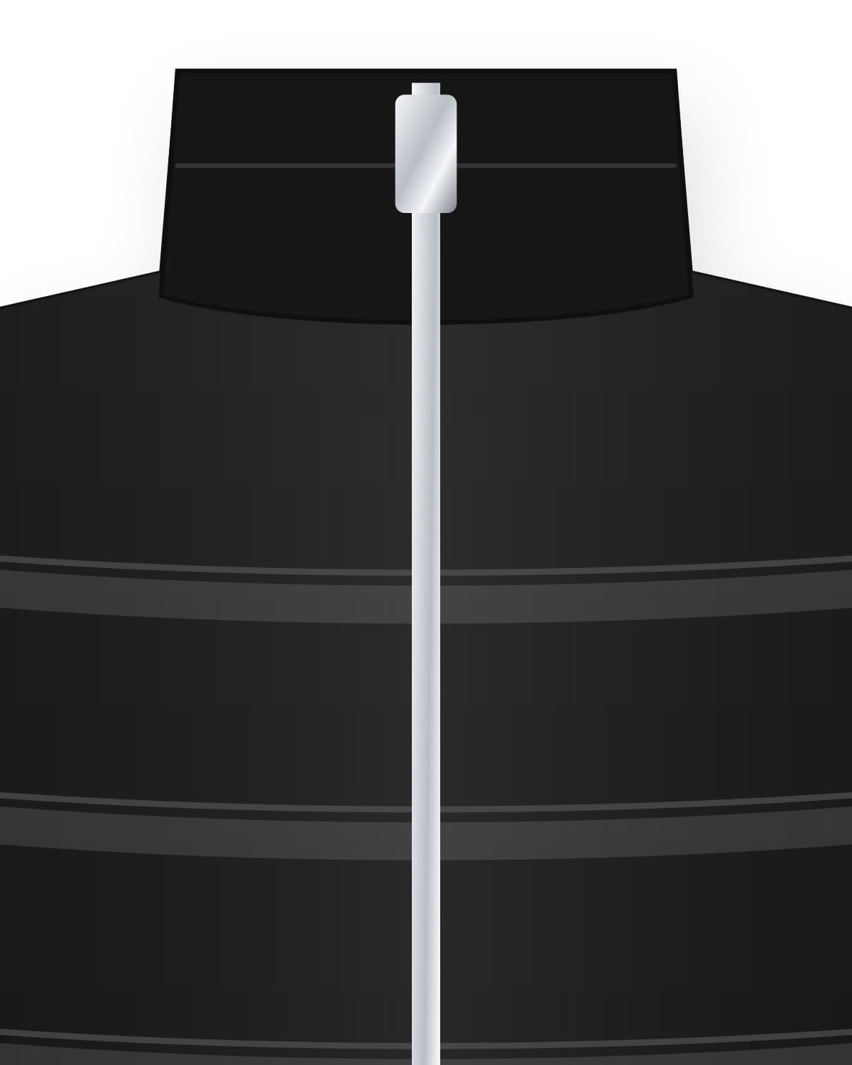 Song-Köl puffer jacket, black