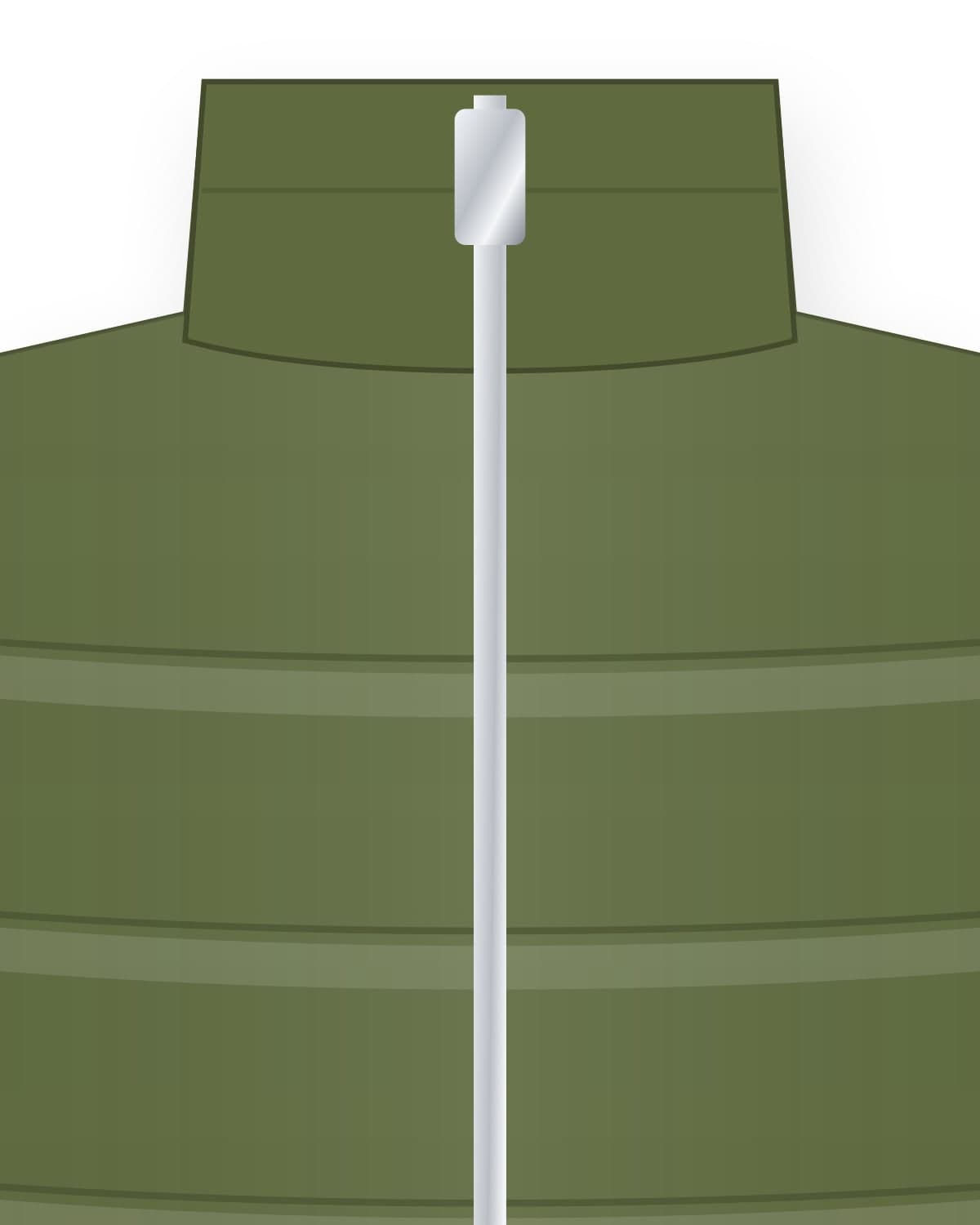 Song-Köl puffer jacket, olive