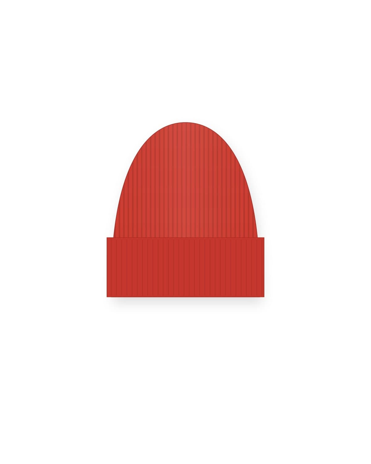 Summit beanie, red