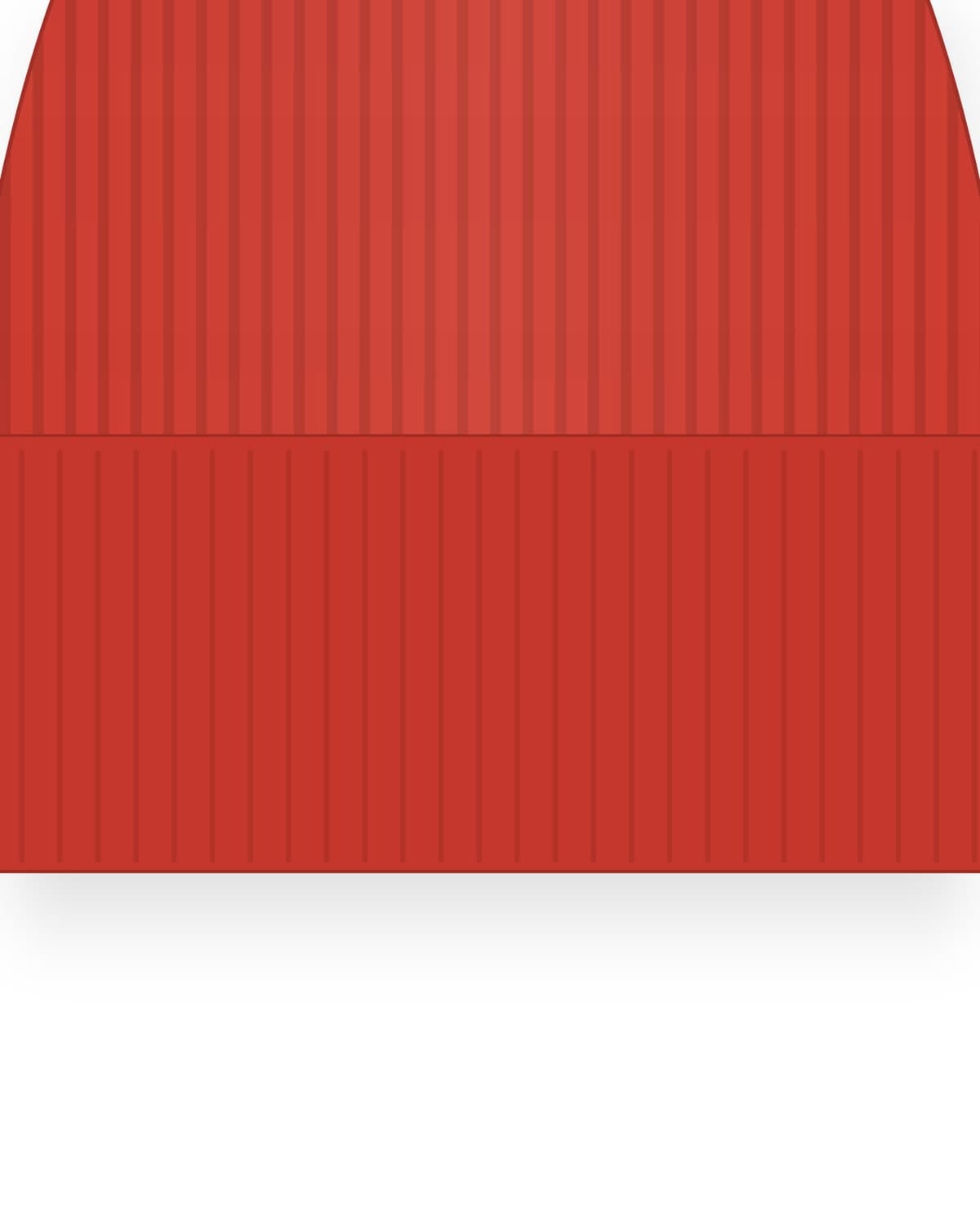 Summit beanie, red