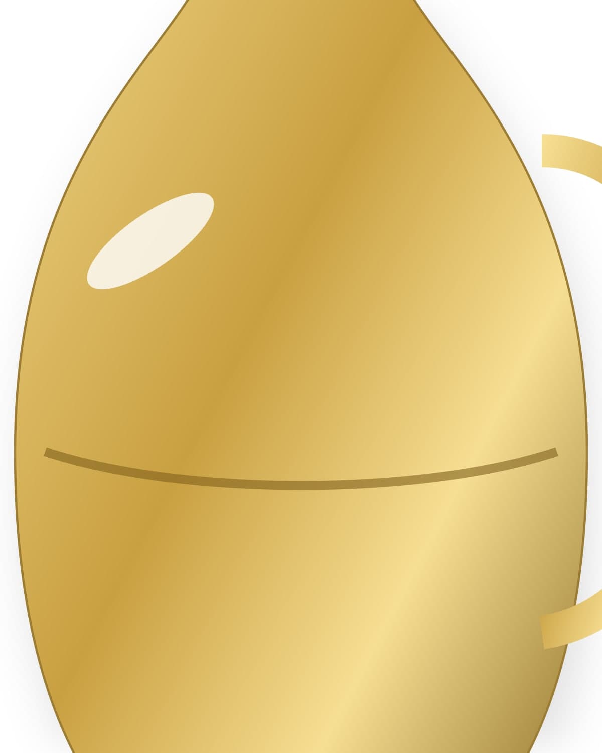 Engraved brass teapot