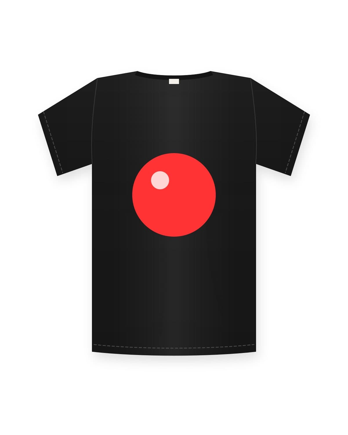 Steppe tee, black