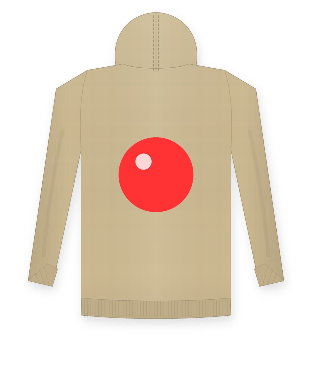 Zhel hoodie, sand