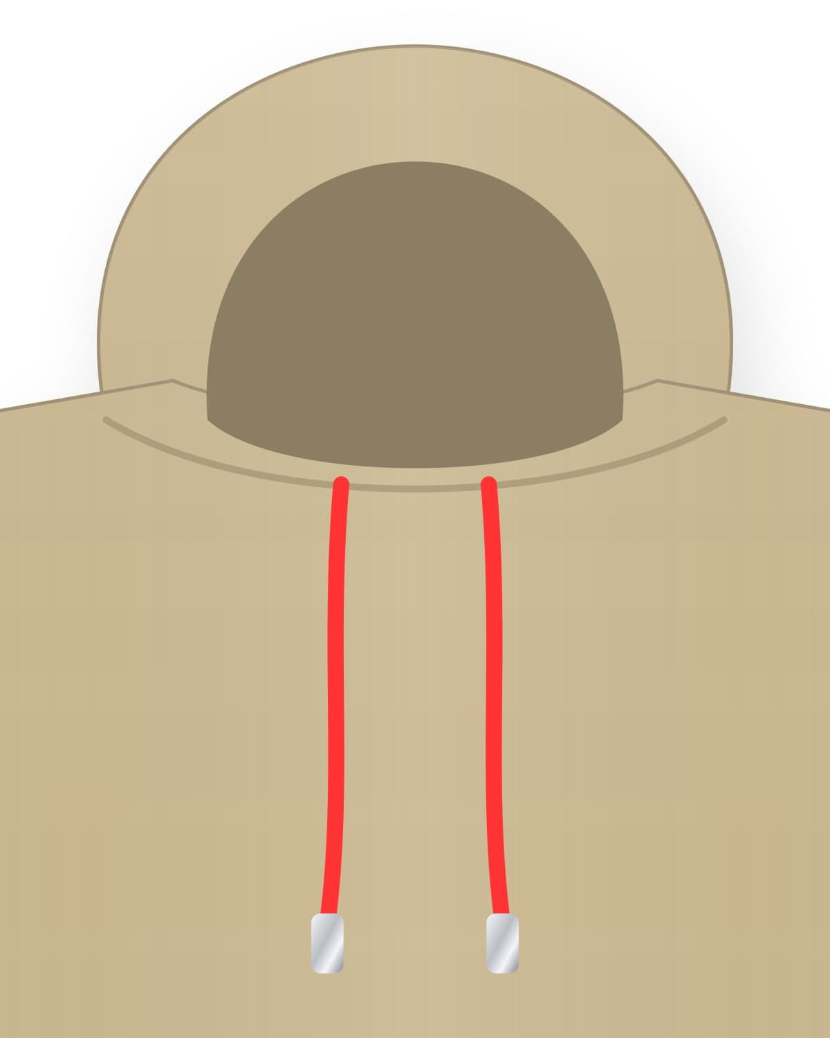 Zhel hoodie, sand