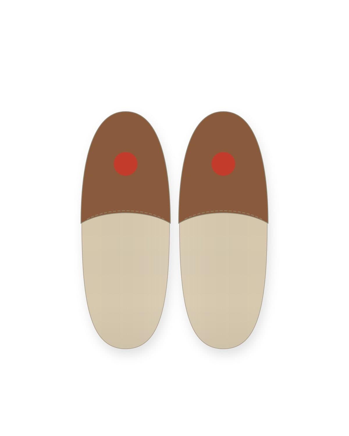 Felt house slippers