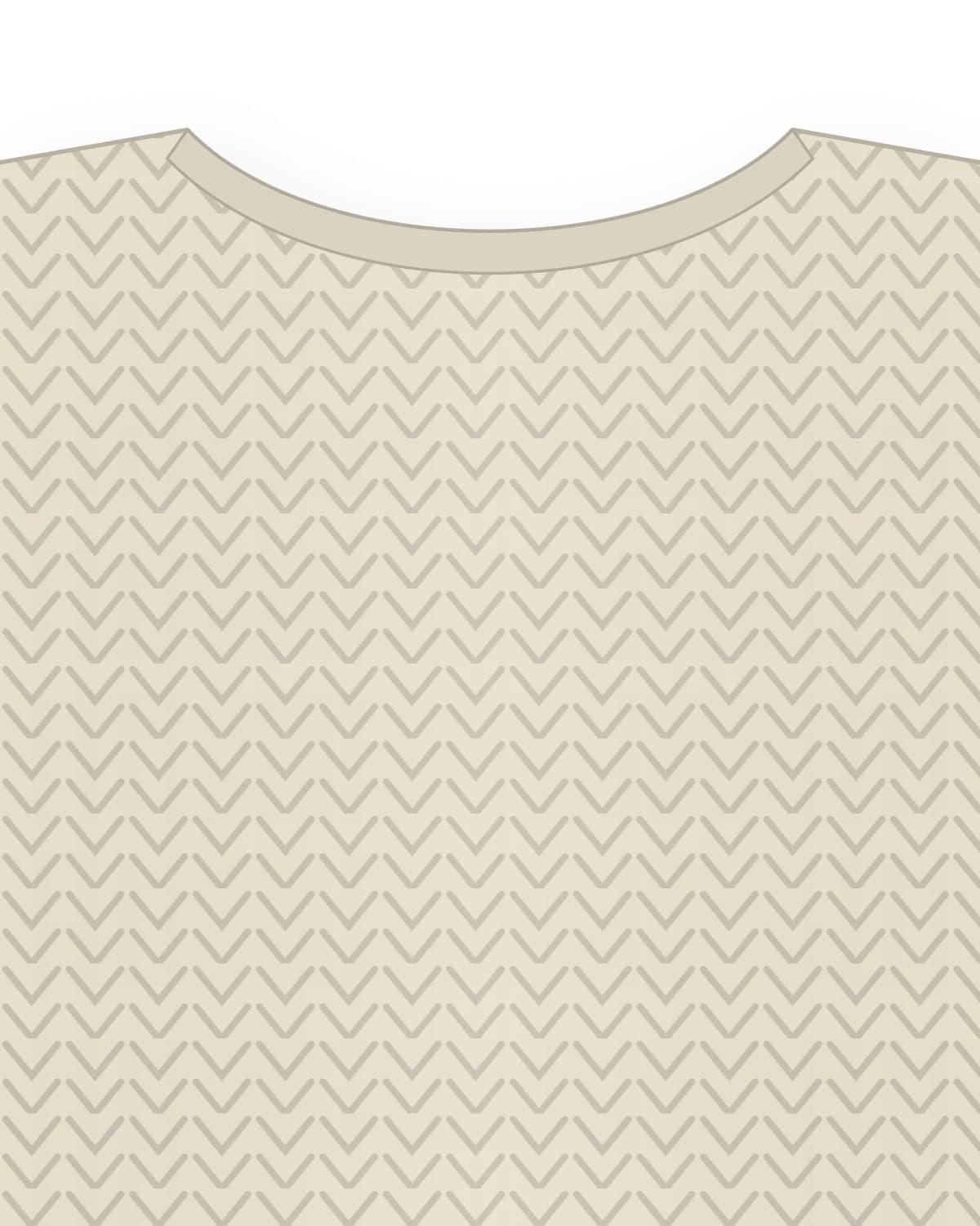 Wave sweater, ecru