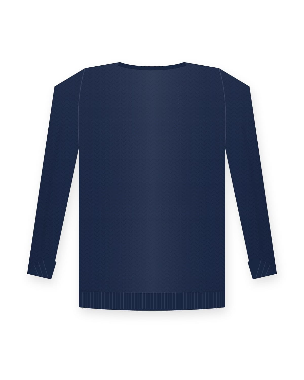 Wave sweater, navy