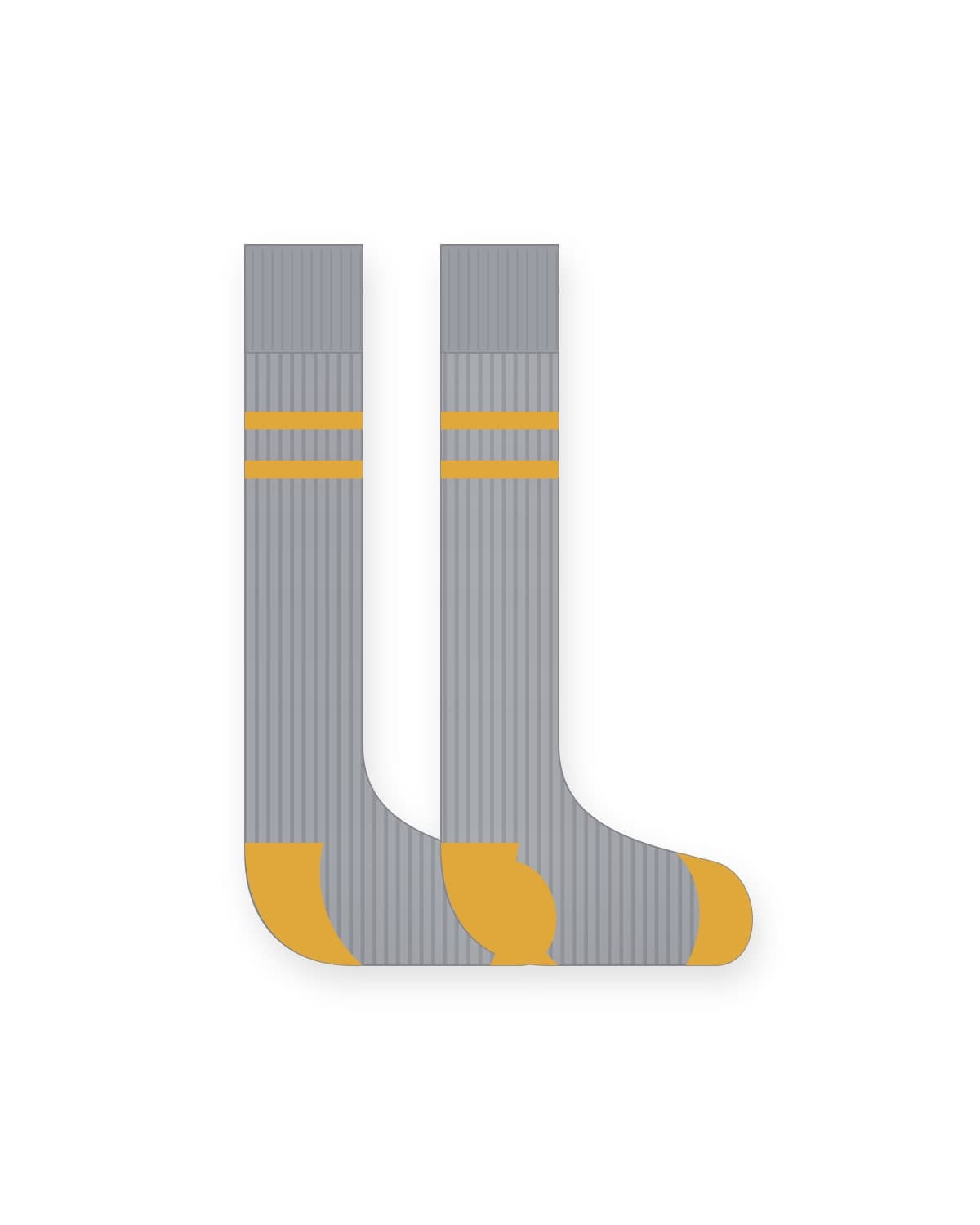 Wool Blend socks, 3 pairs, heather grey