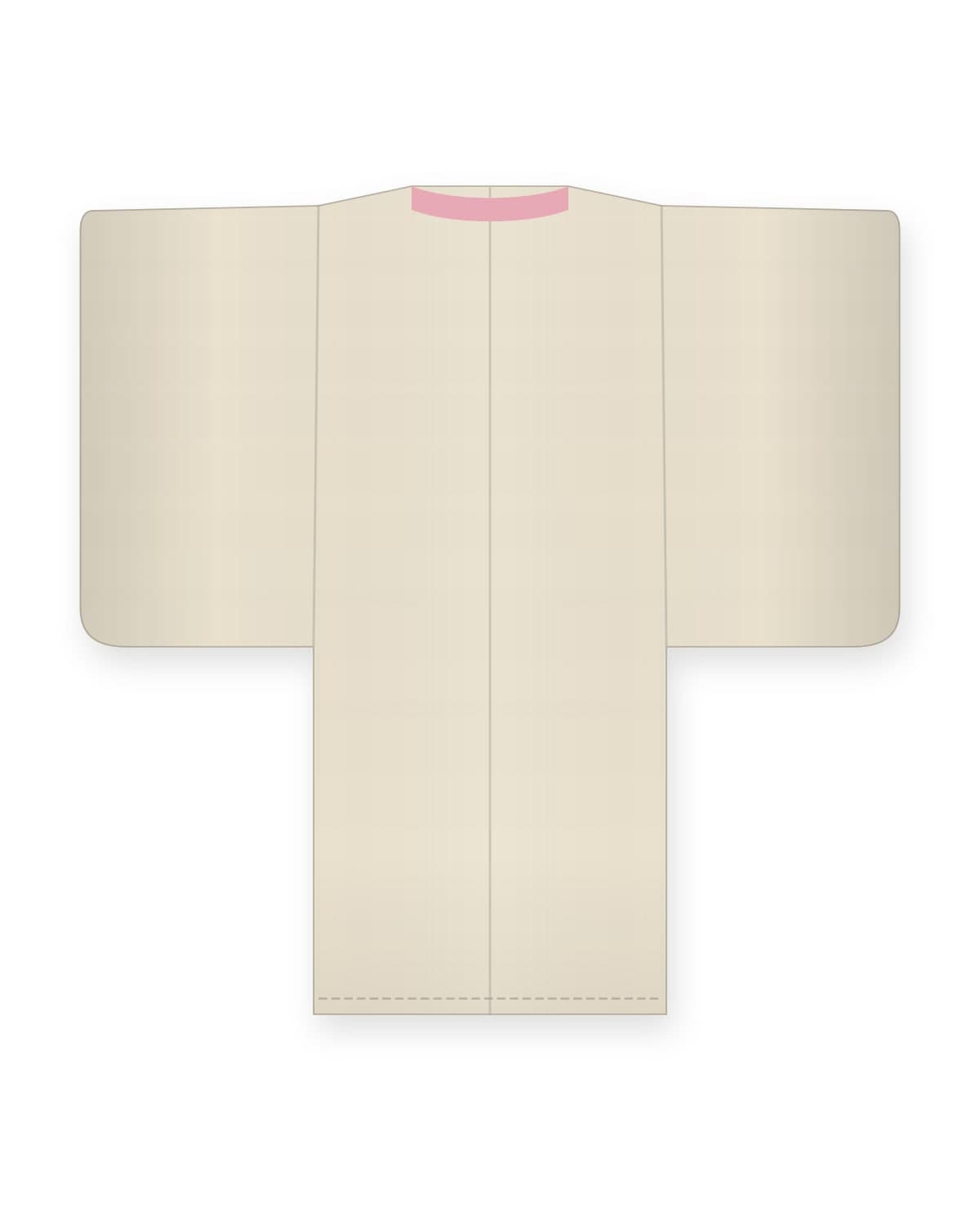 Durumagi haori jacket, ecru