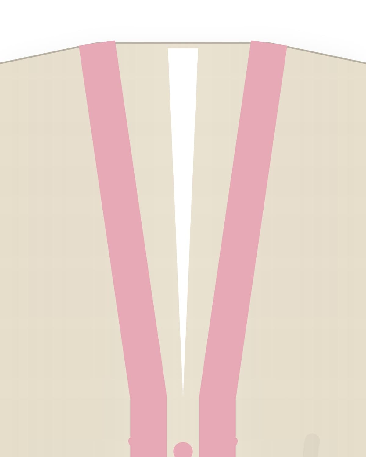 Durumagi haori jacket, ecru