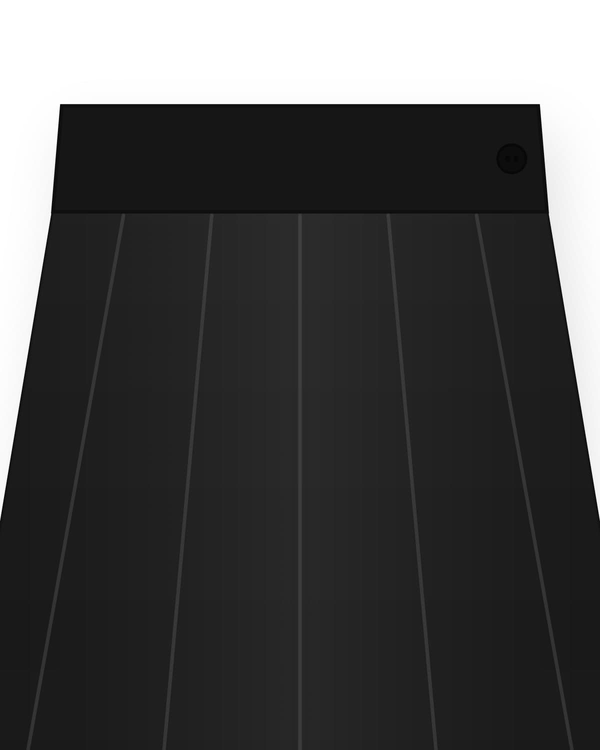 Jeogori skirt, black