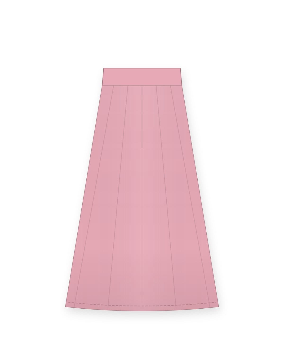 Jeogori skirt, rose