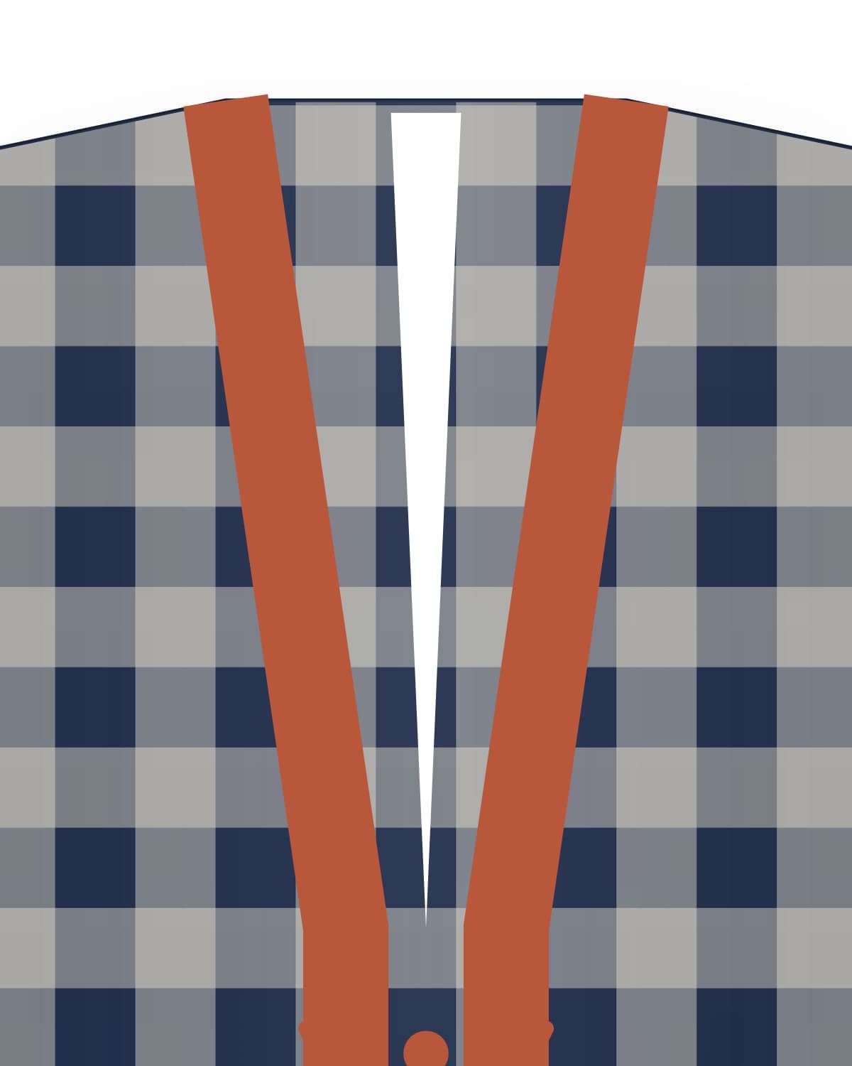 Kasane haori jacket, navy