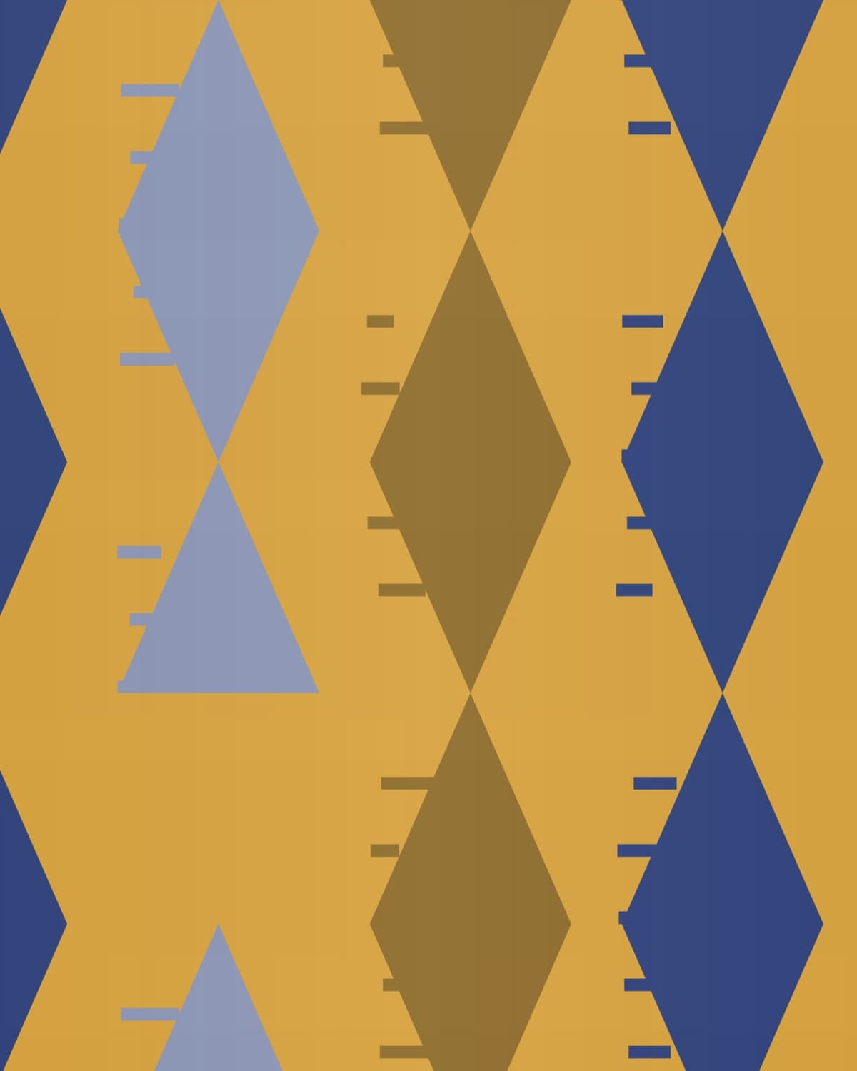 Ikat table runner, 2.4 m