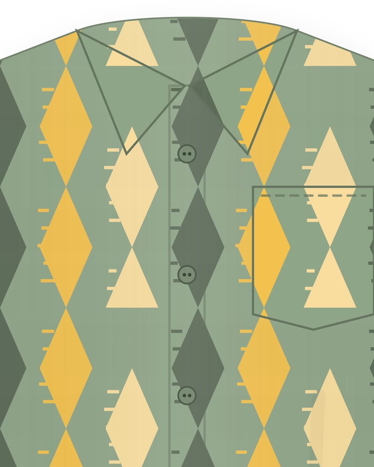 Atlas shirt, sage