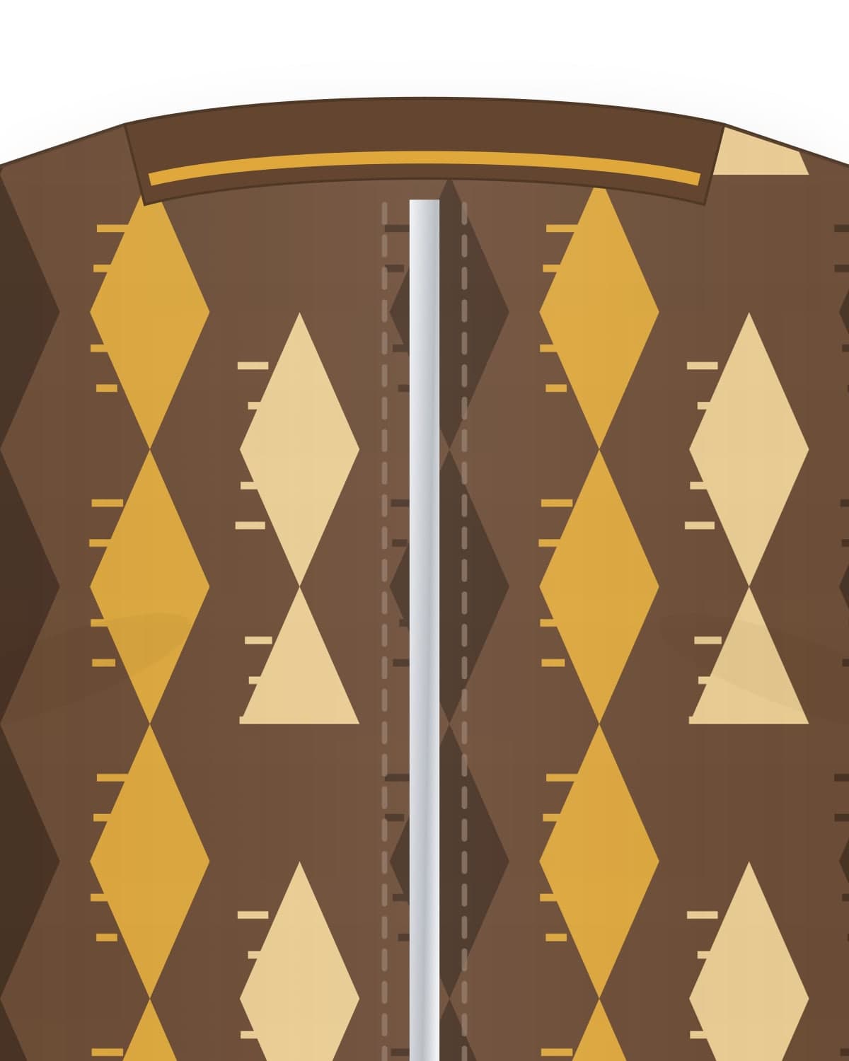 Fergana bomber jacket, chocolate