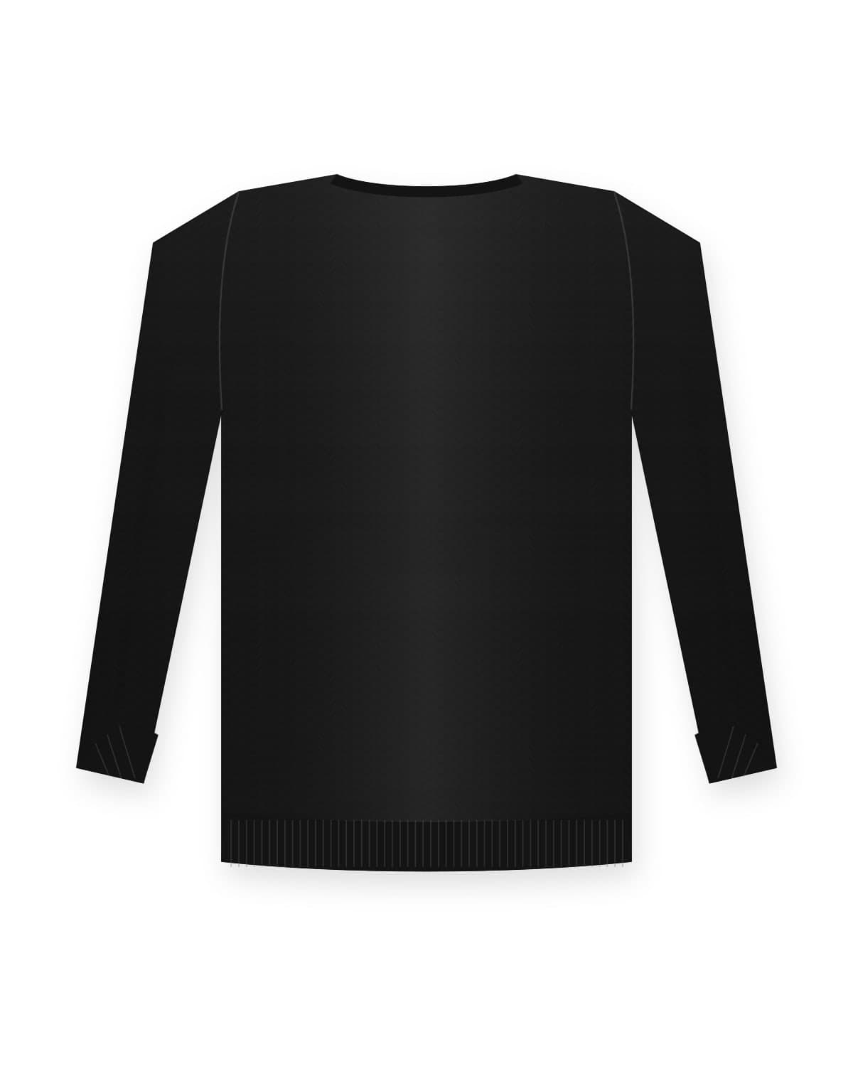 Khangai sweater, black