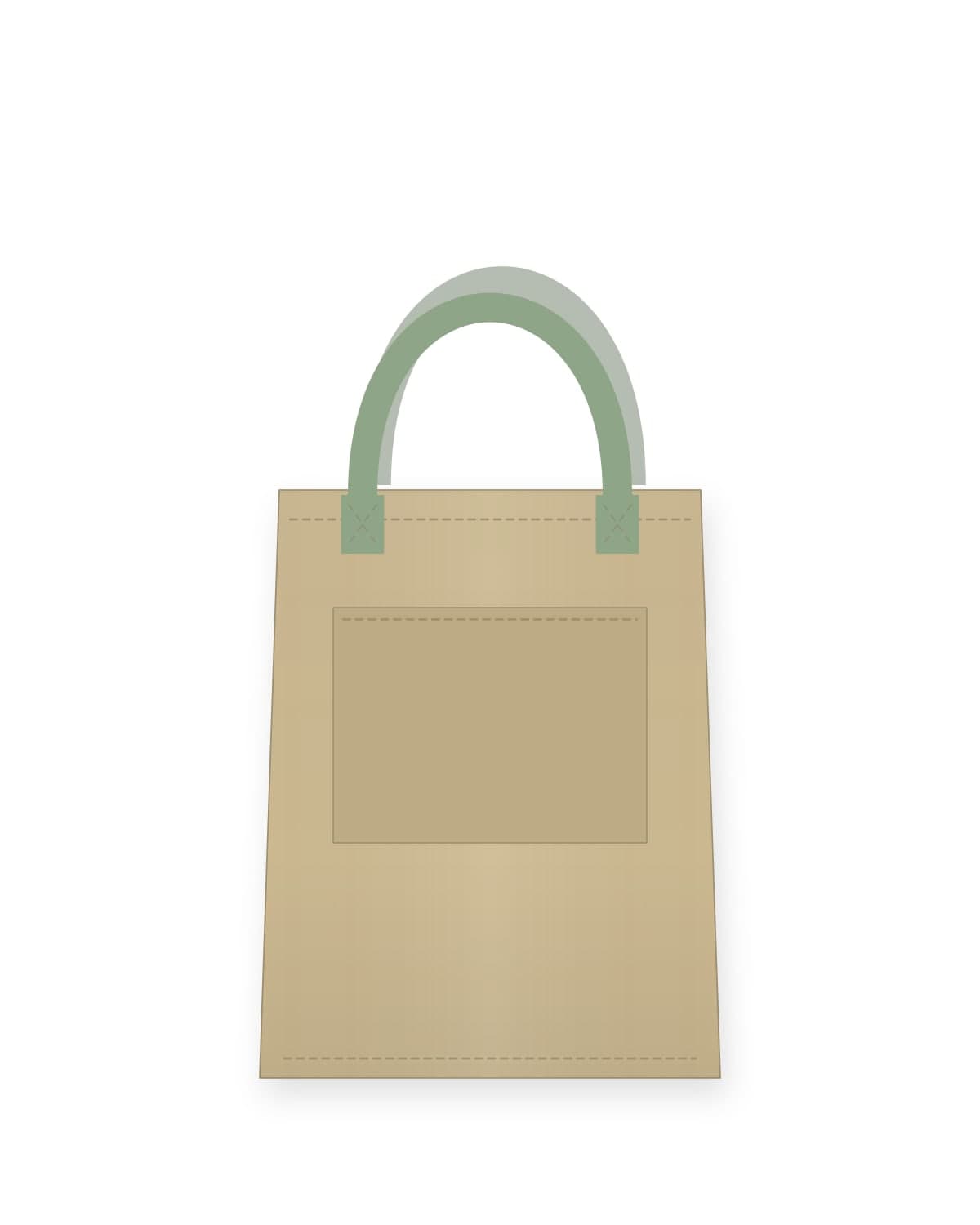 Morning tote bag, sand