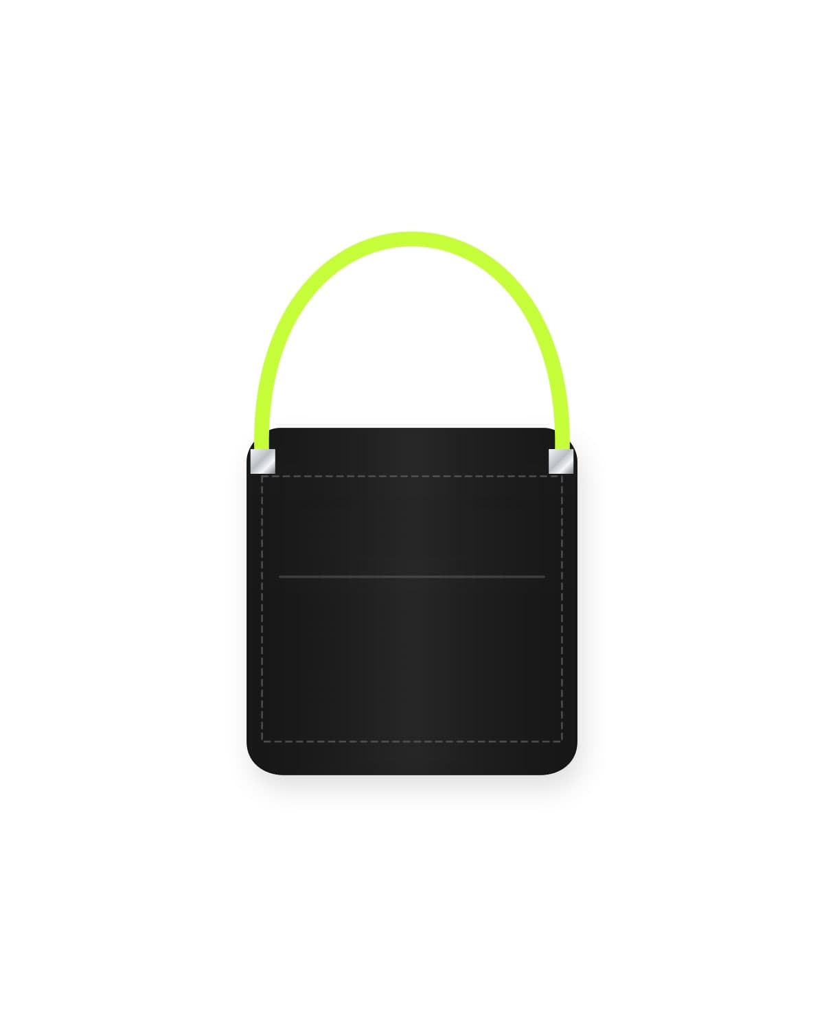 Courier crossbody bag, black