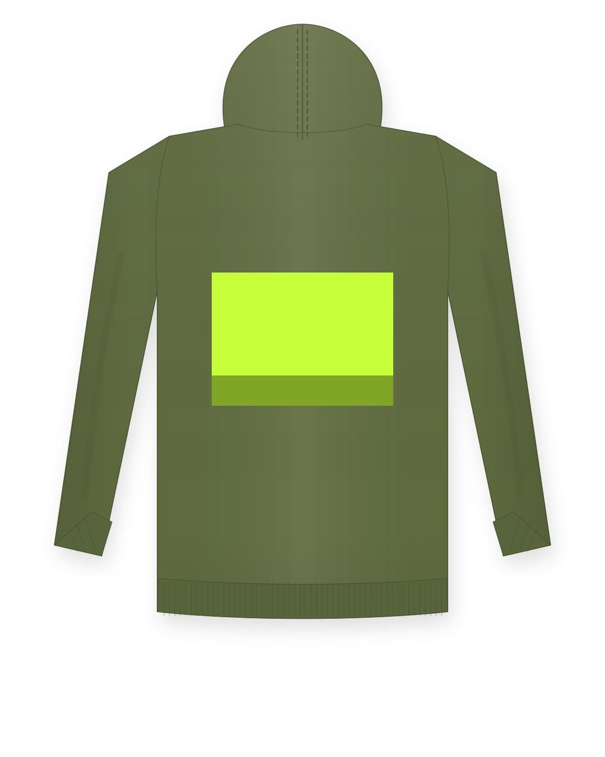 Longgang hoodie, olive