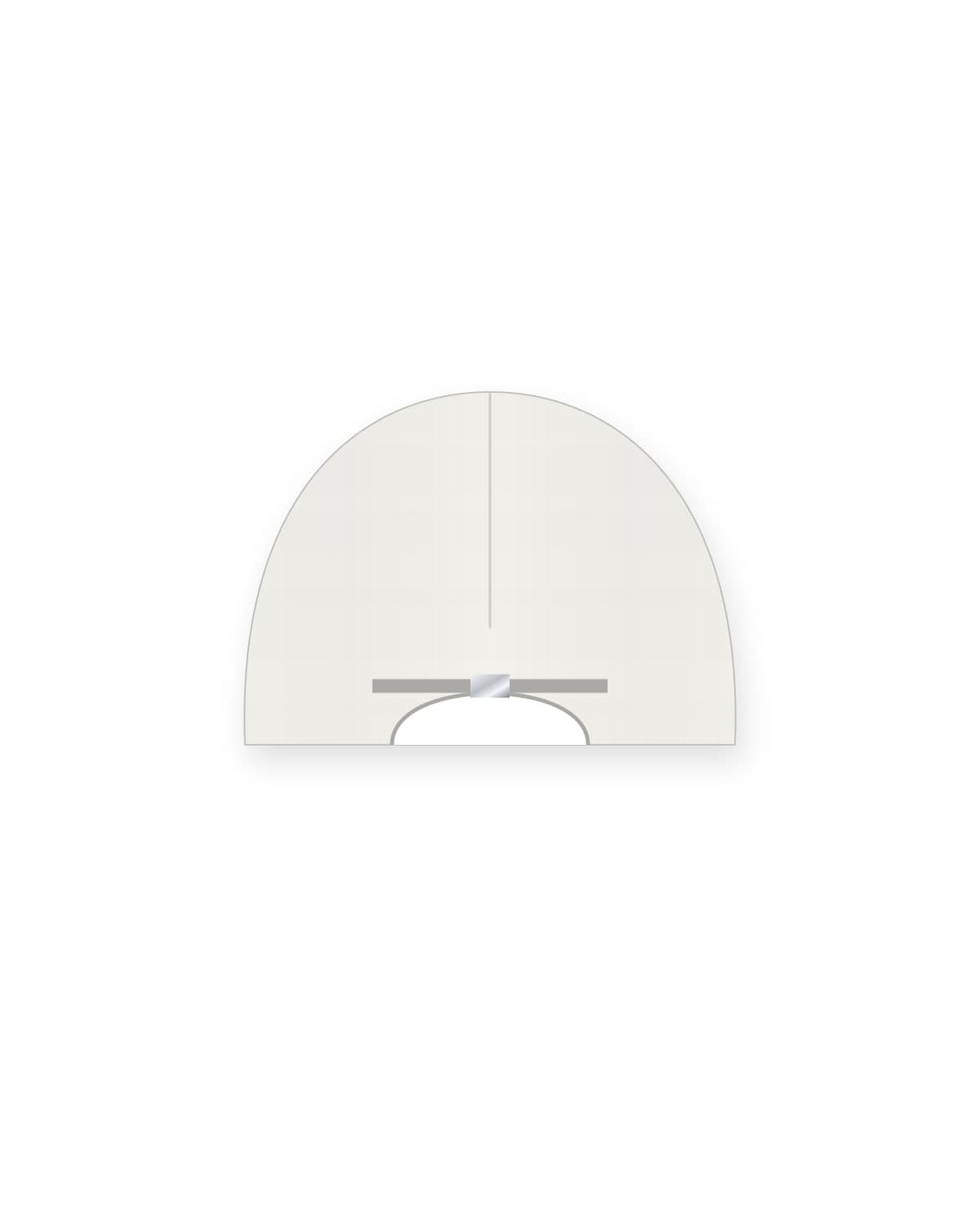 Northbound cap, off-white