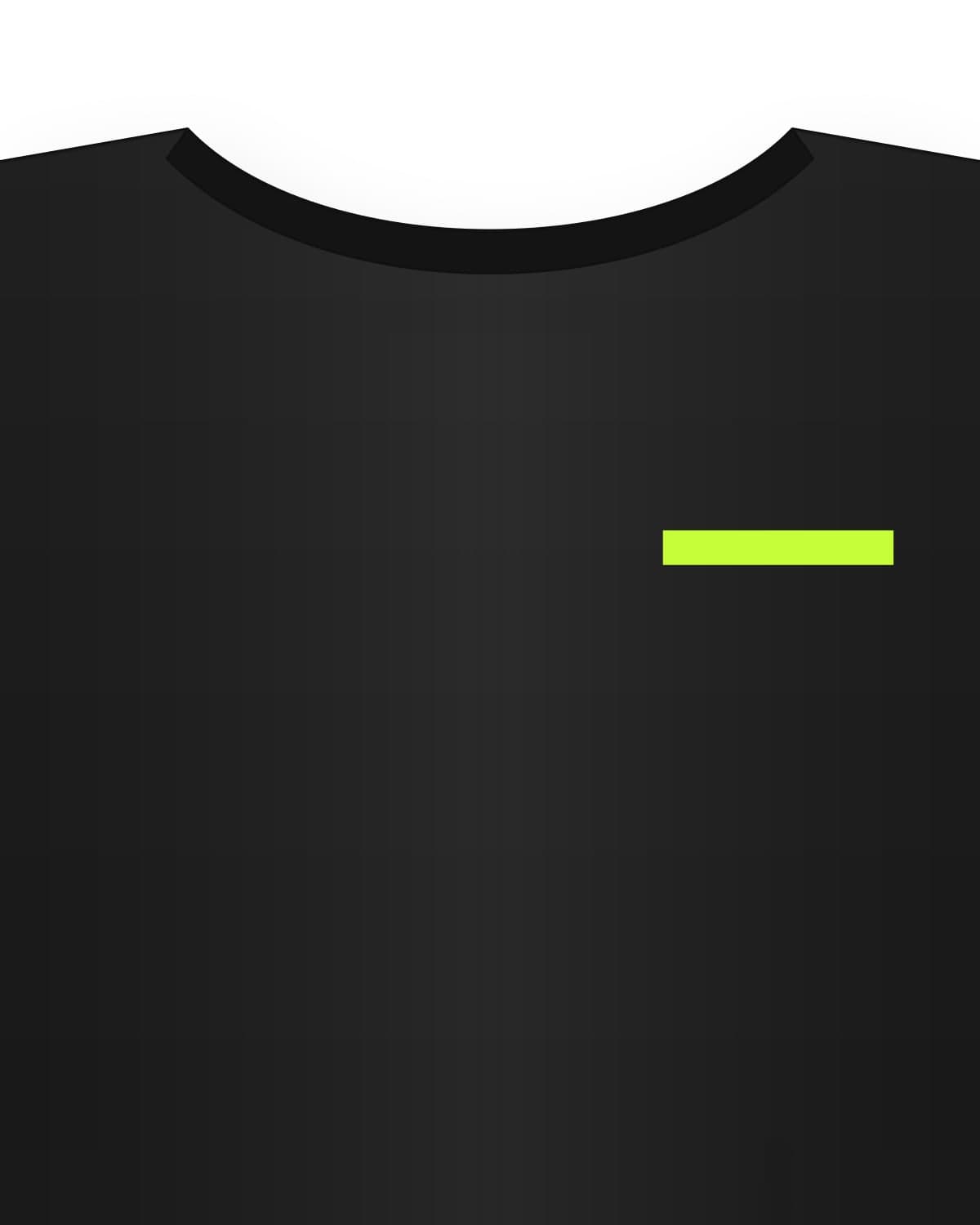 Signal tee, black