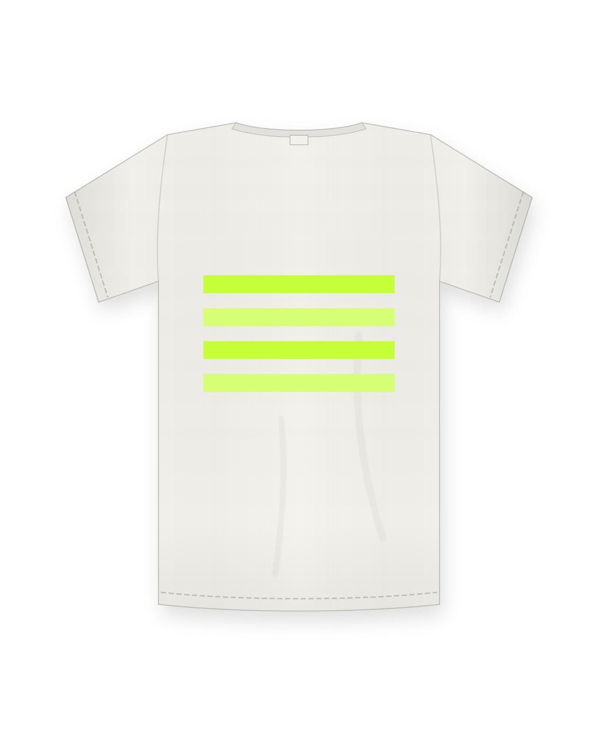 Signal tee, off-white