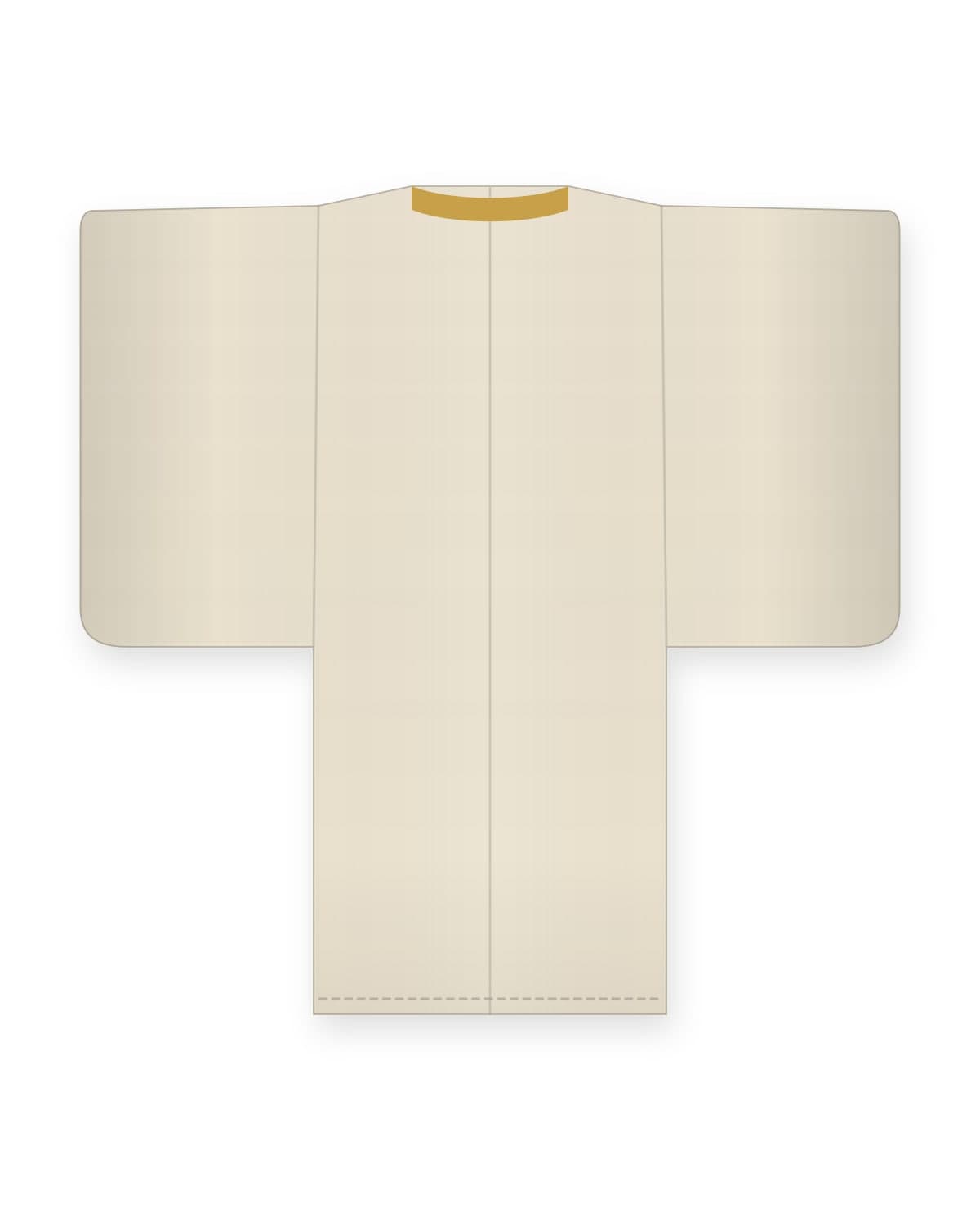 Oyu haori jacket, ecru