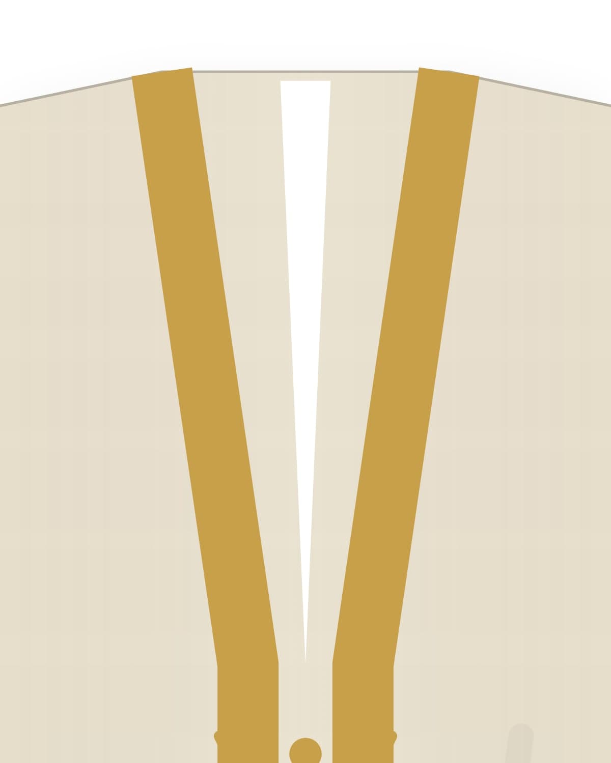 Oyu haori jacket, ecru
