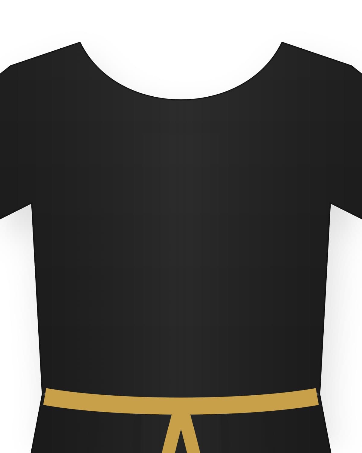 Shanyrak dress, black