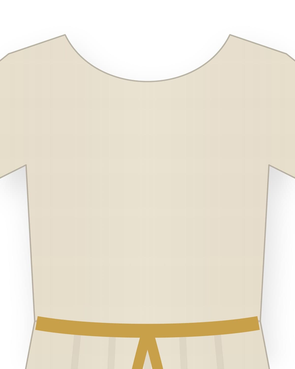 Shanyrak dress, ecru