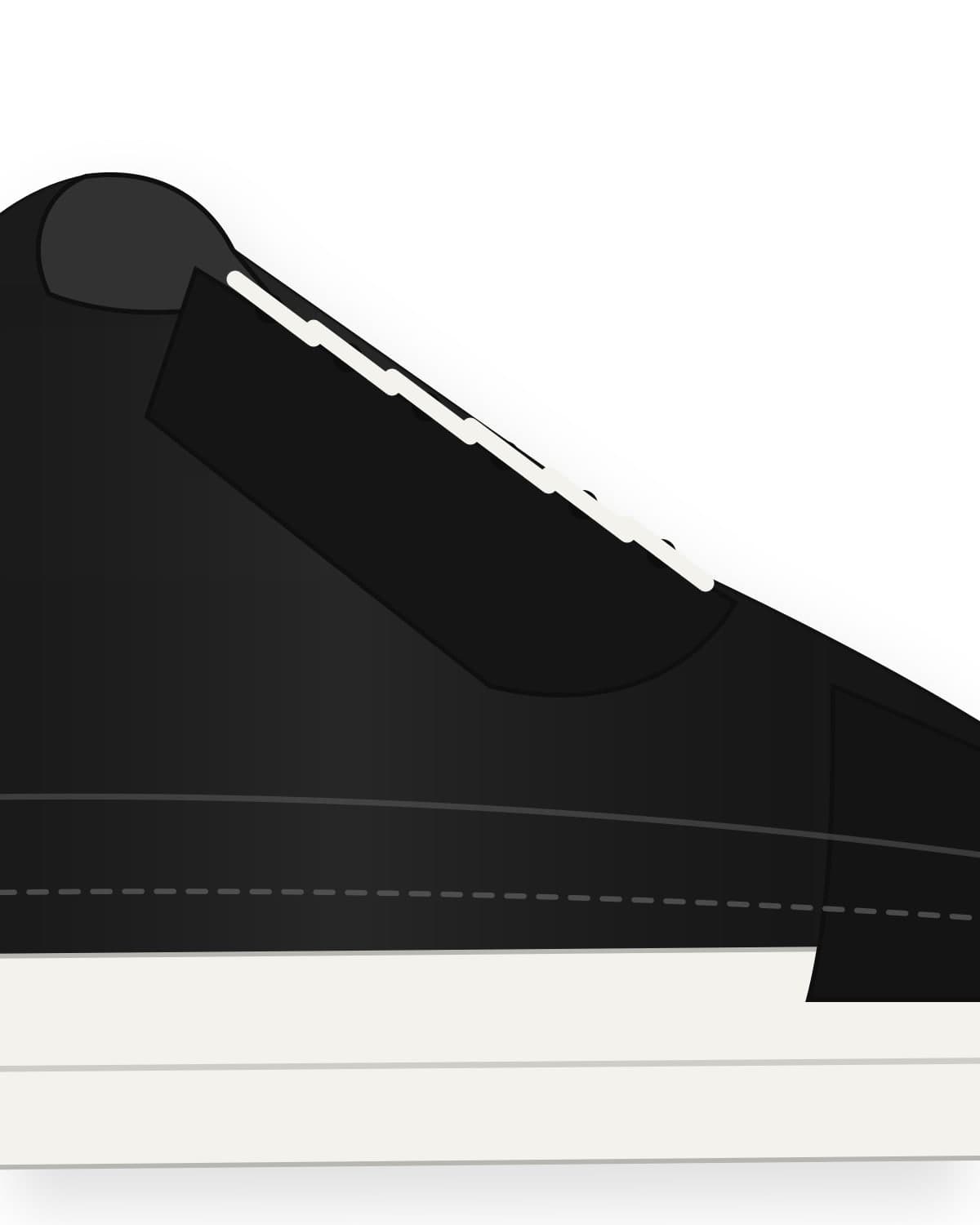 Qadam 01 sneakers, black