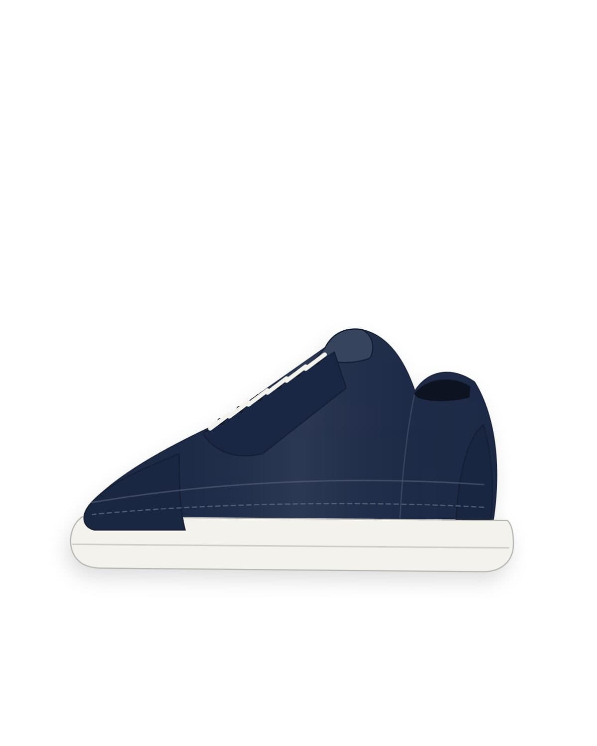 Qadam 01 sneakers, navy