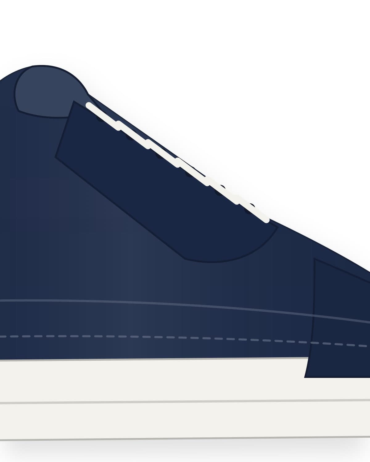Qadam 01 sneakers, navy