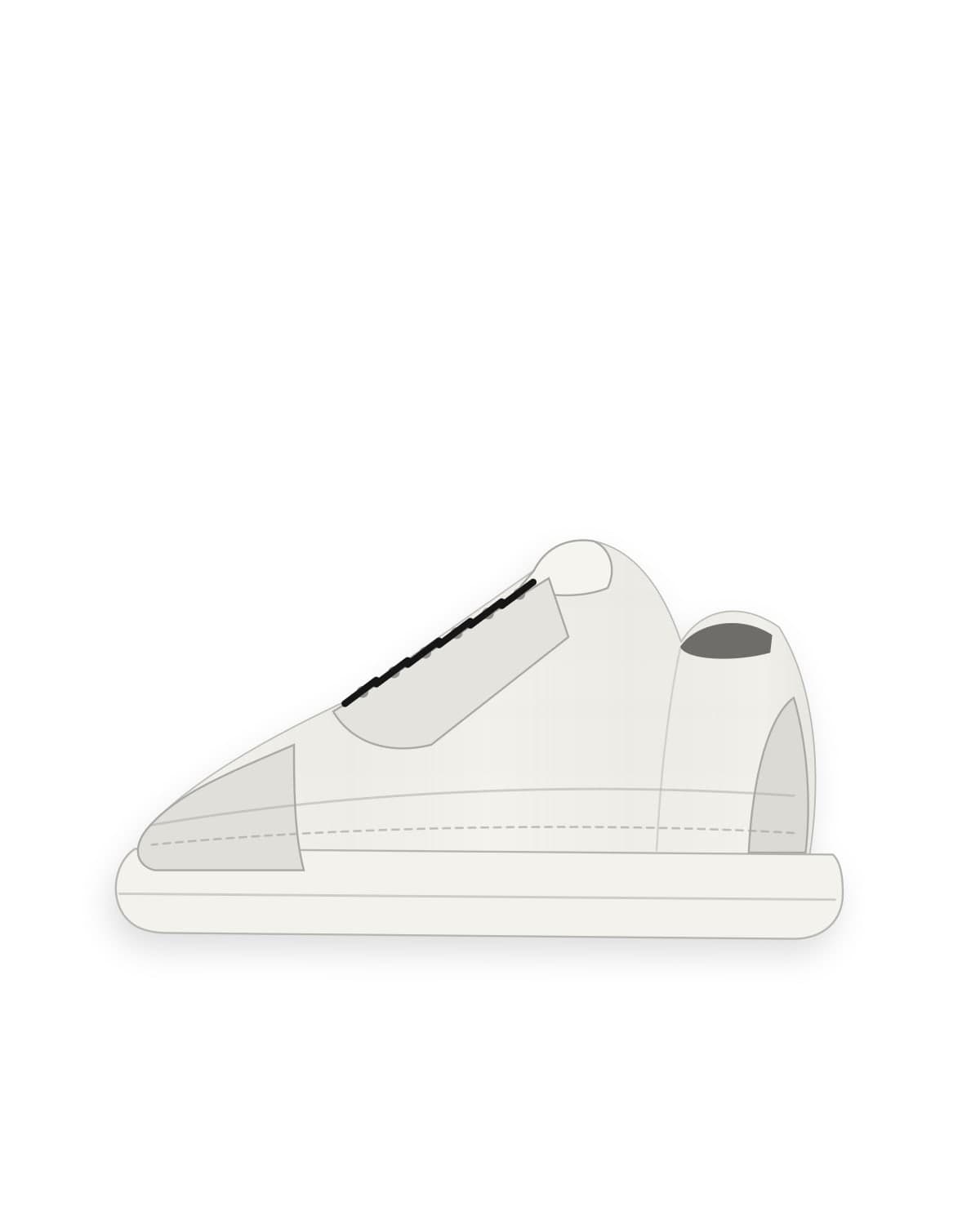 Qadam 01 sneakers, off-white
