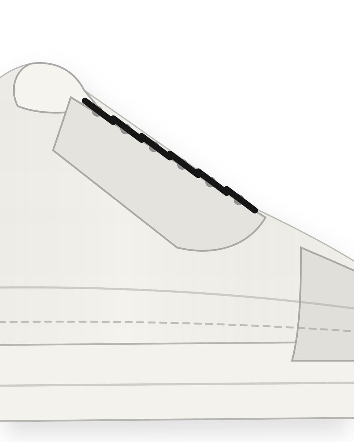 Qadam 01 sneakers, off-white