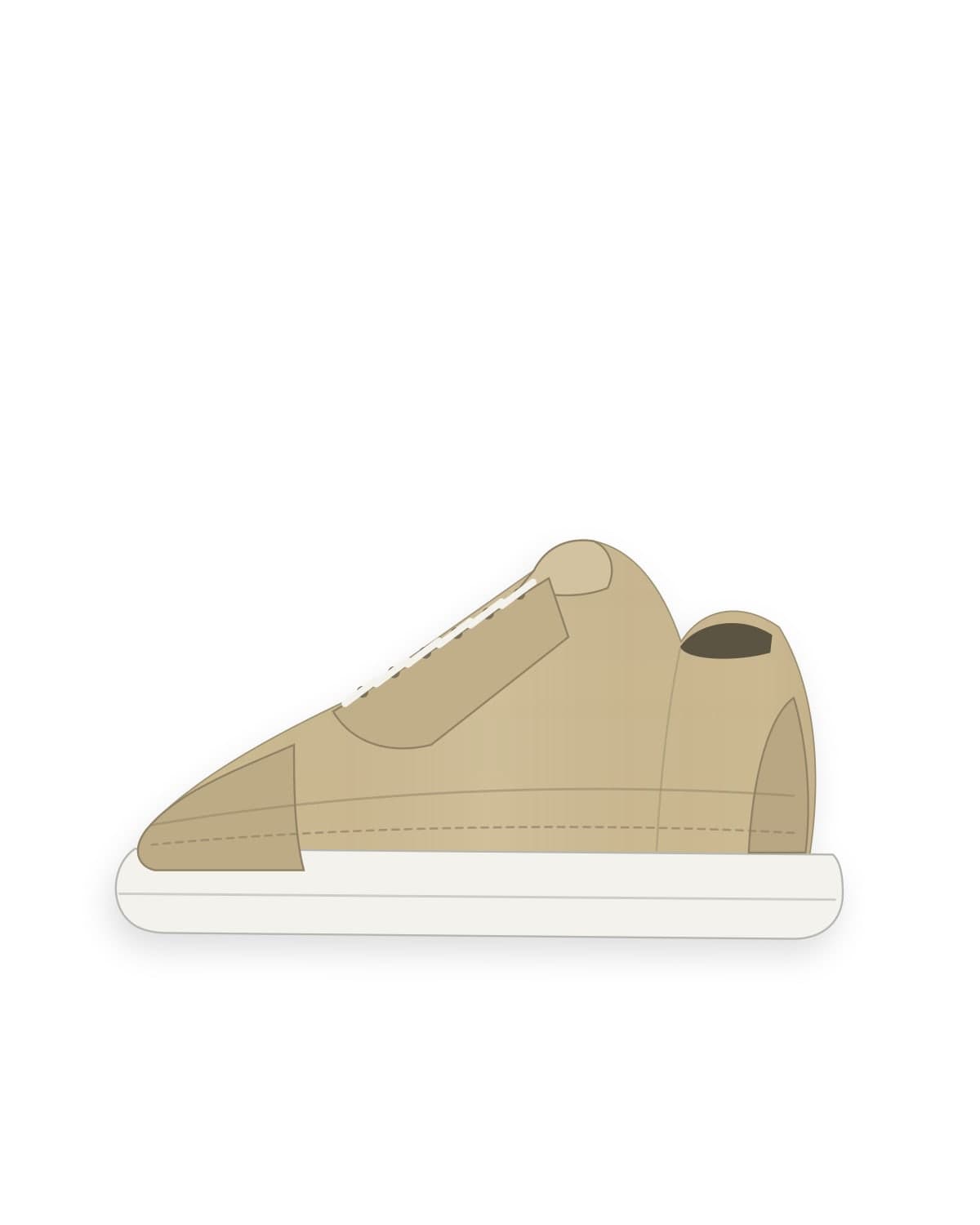 Qadam 01 sneakers, sand