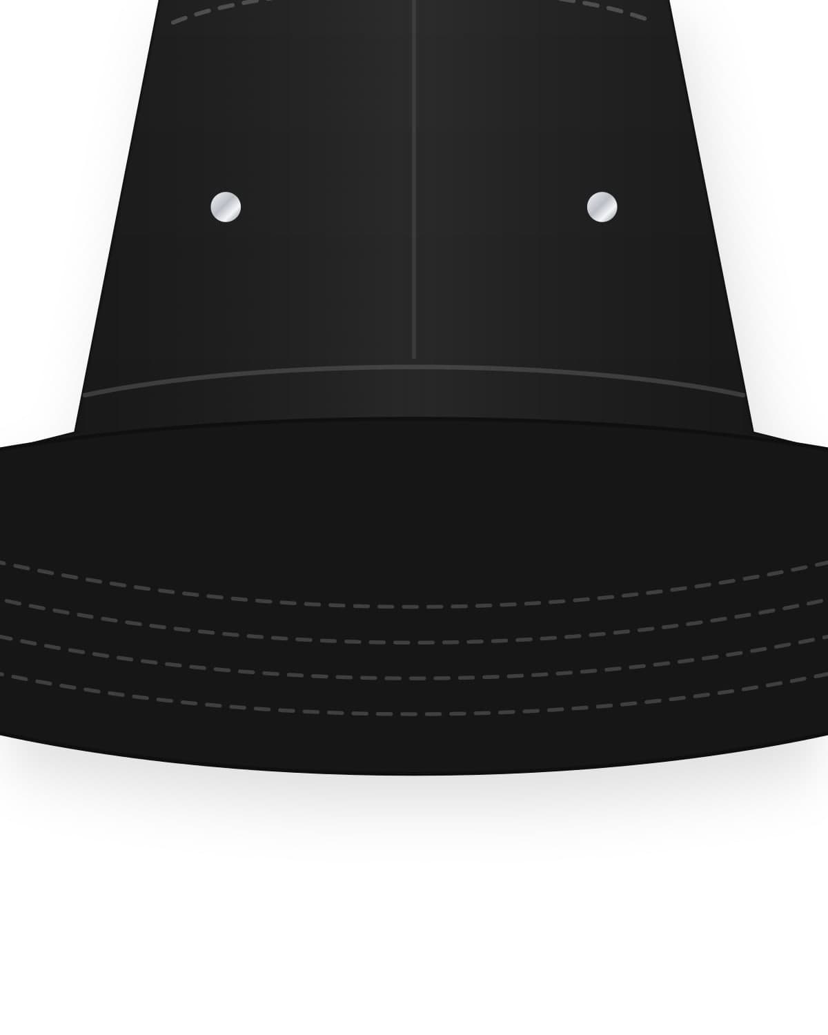 Monsoon bucket hat, black