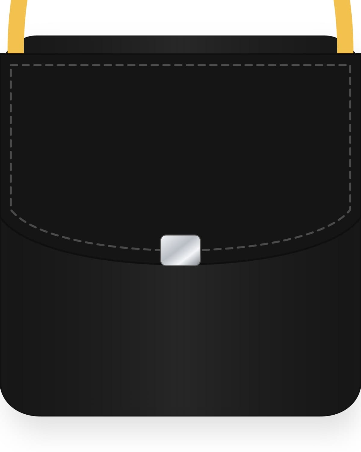 Scooter crossbody bag, black