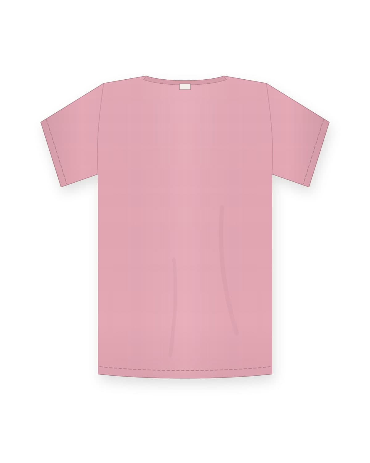 Basic tee, rose