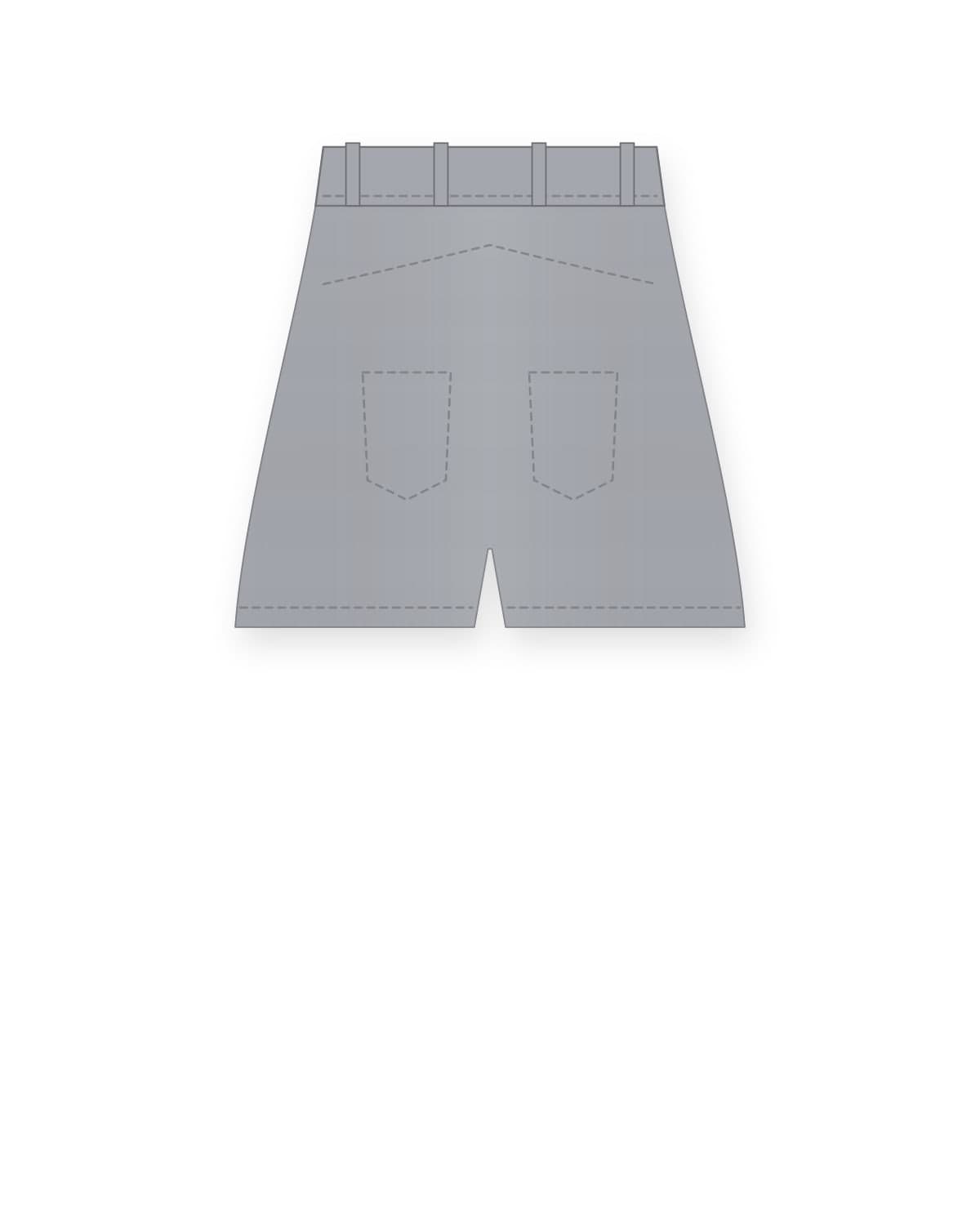 Lounge shorts, heather grey