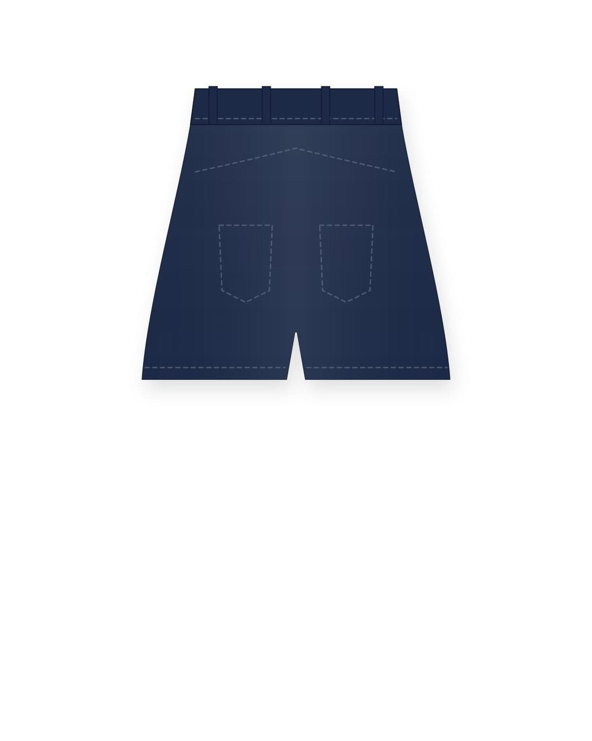 Lounge shorts, navy