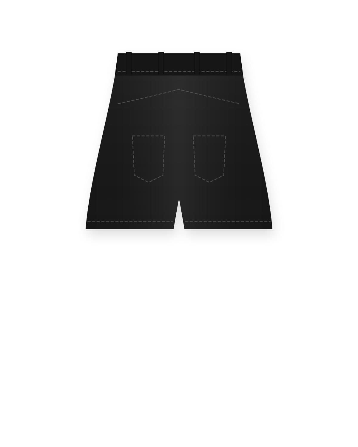 Practice shorts, black