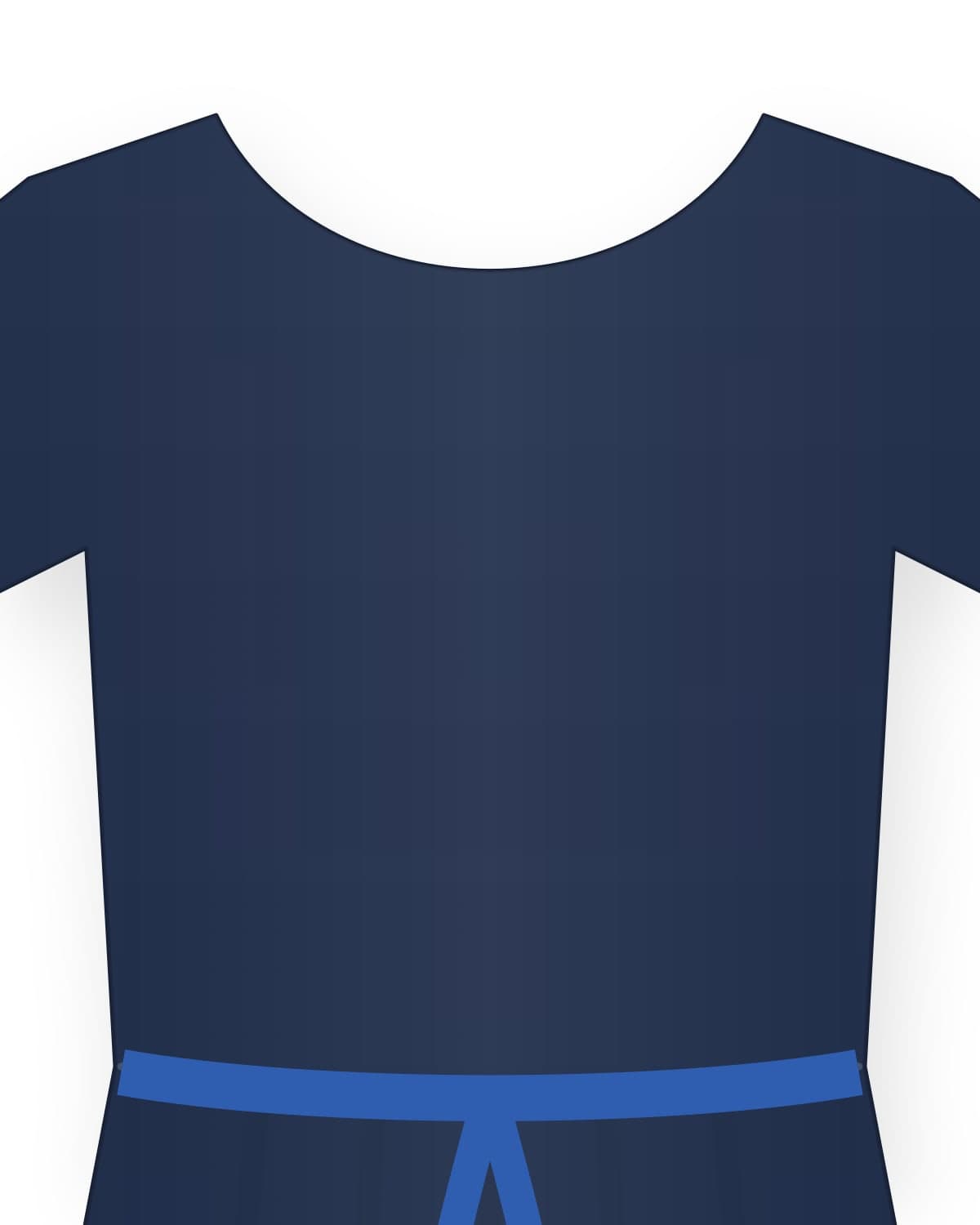 Fuxing dress, navy