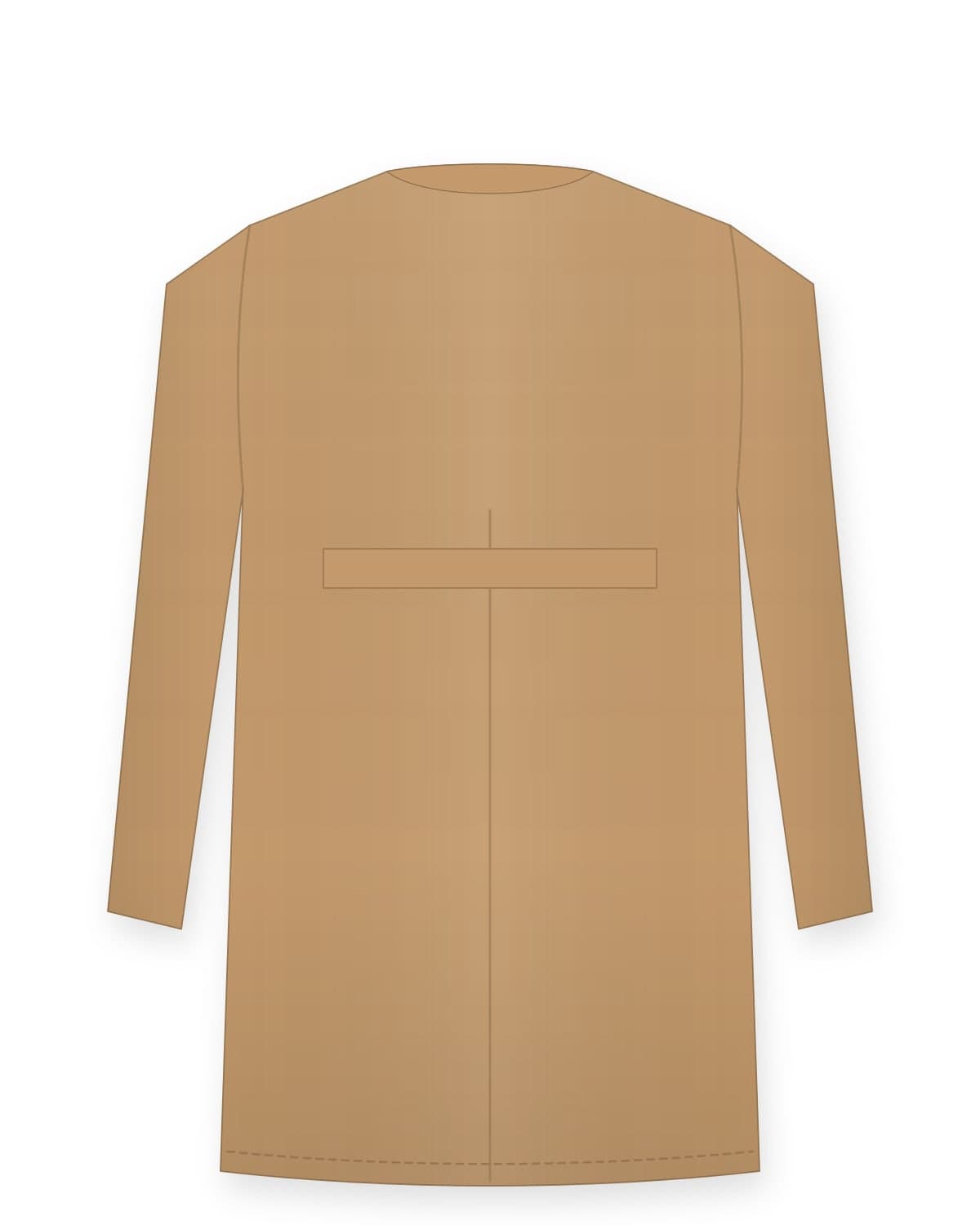 Wukang coat, camel
